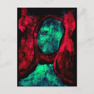 Carte postale d'art de JTG "de Madonna rouge"