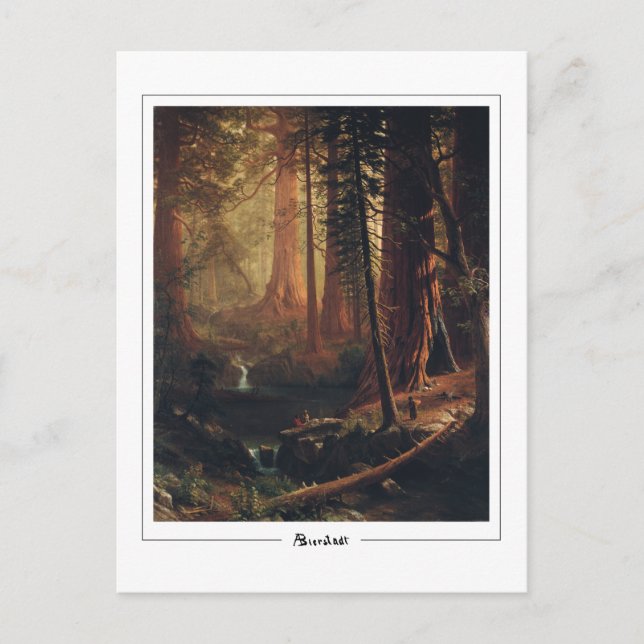 Carte postale d'art fin Albert Bierstadt #4 (Devant)