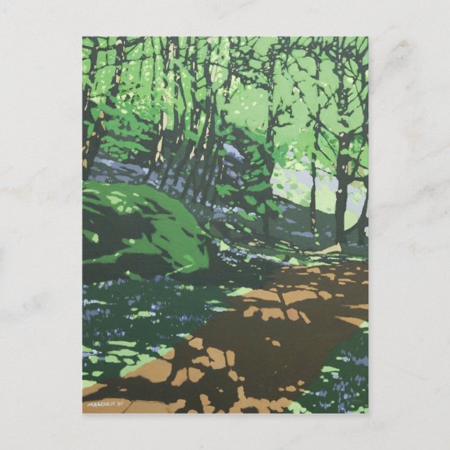 Carte postale d'art fin illustrée (Devant)