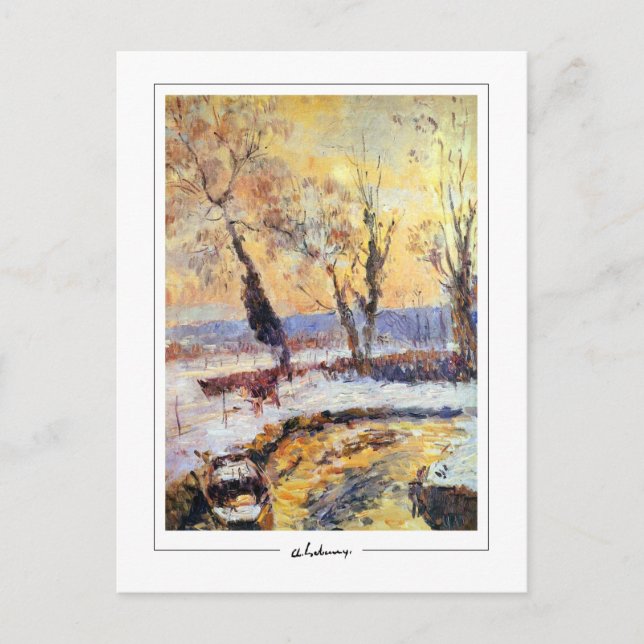 Carte postale d'art fine Albert Lebourg #3 (Devant)