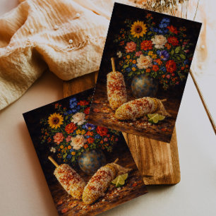 Carte postale d'art nature morte Floral Elote