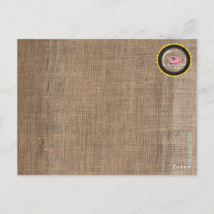 Carte postale d'art sur toile