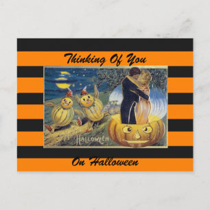 Carte postale d'art vintage Halloween