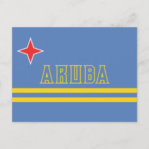 carte postale d'aruba