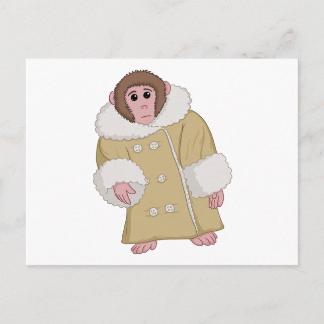 Carte Postale Darwin the Ikea Monkey (Devant)