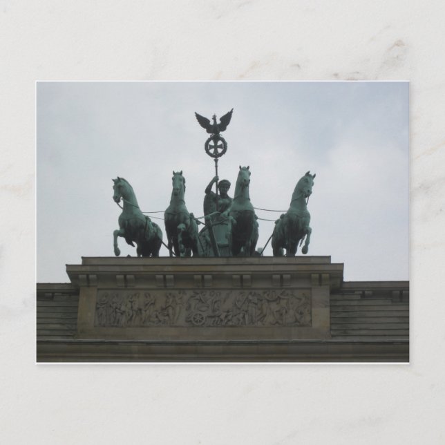 Carte Postale Das Brandenburger Tor (Devant)