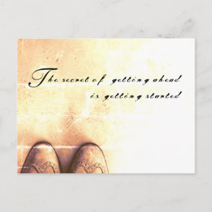 Carte Postale Das Geheimnis vom Vorankommen