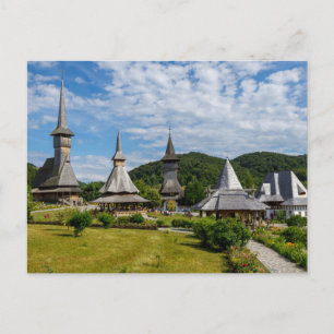Carte Postale Das Kloster Barsana à Rumänien