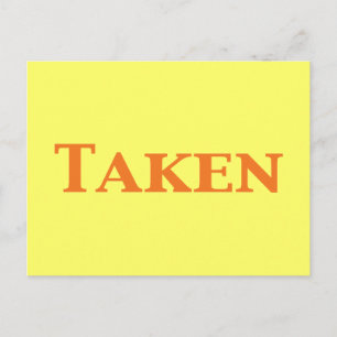 Carte Postale Dates uniques ou cadeaux pris