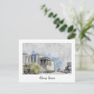 Carte postale d'Athènes Grèce – Voyage dans la vil