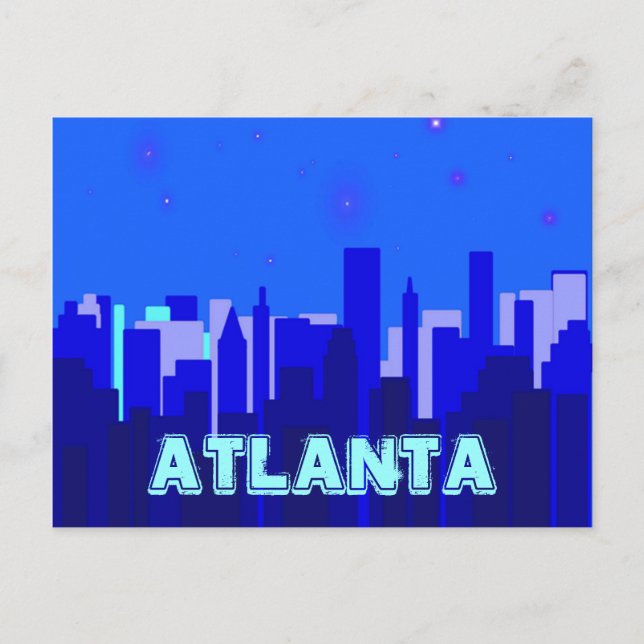 Carte postale d'Atlanta (Devant)