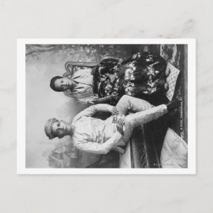 Carte Postale Dato Mandi et épouse aux Philippines Photographe