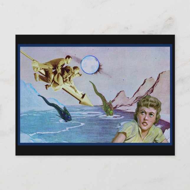 Carte postale d'atterrissage pour eau (Devant)