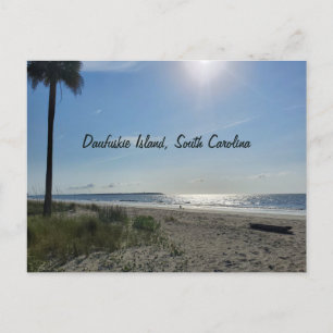 Carte Postale Daufuskie Island Hilton Head South Carolina Beach