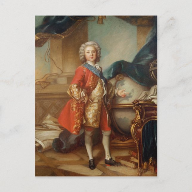 Carte Postale Dauphin Charles-Louis de France (Devant)