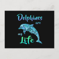Dauphin Dauphins Océan Mer Poisson Animal Cadeau D