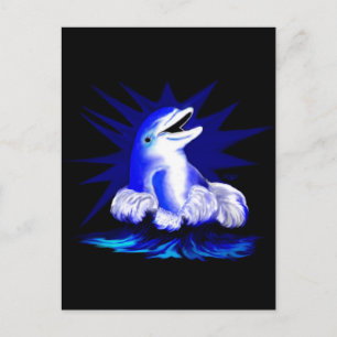 Carte Postale Dauphin rieur