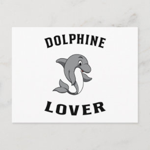 Carte Postale Dauphins Dauphin Océan Mer Animal Eau Idée Cadeau