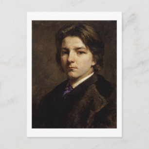 Carte postale d'autoportrait de Francis Frank Holl