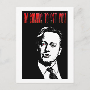 Carte postale David Cameron Blood Sucker