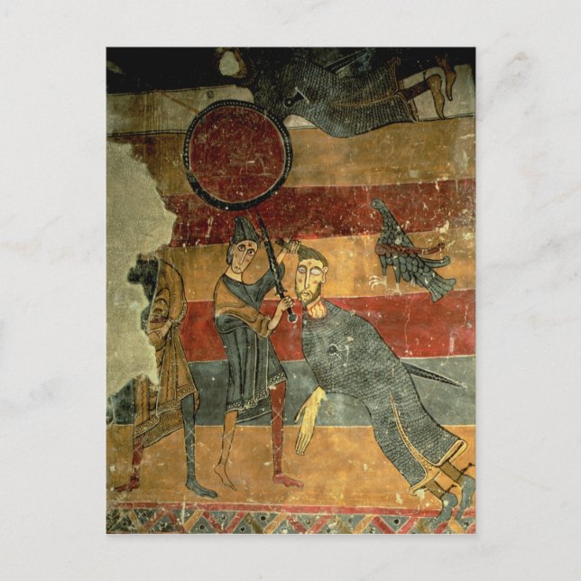 Carte Postale David et Goliath, école catalane (Devant)