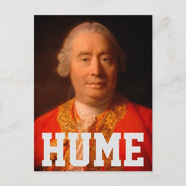 Carte Postale David Hume (1766 Allan Ramsay portrait) (Devant)