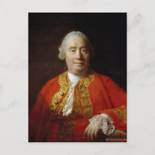 Carte Postale David Hume par Allan Ramsay (1766)