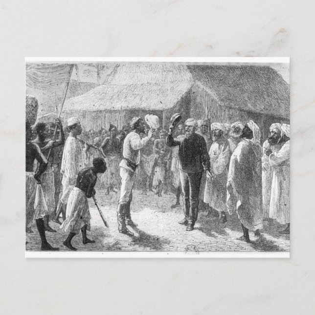 Carte Postale David Livingstone de "How I Found Livingstone" (Devant)