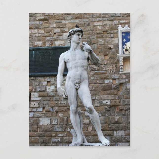 Carte Postale David Michelanglo (Devant)