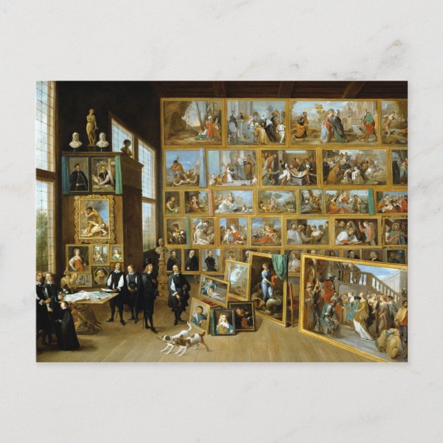 Carte Postale David Teniers le jeune La collection d'art (Devant)