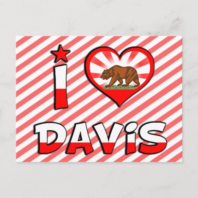 Carte Postale Davis, CA (Devant)