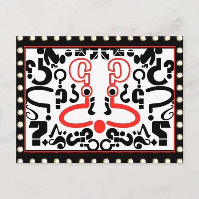 Carte Postale Dawgie Dans La Fenêtre (Devant)