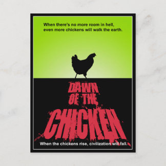 Carte Postale DAWN Of The CHICKEN