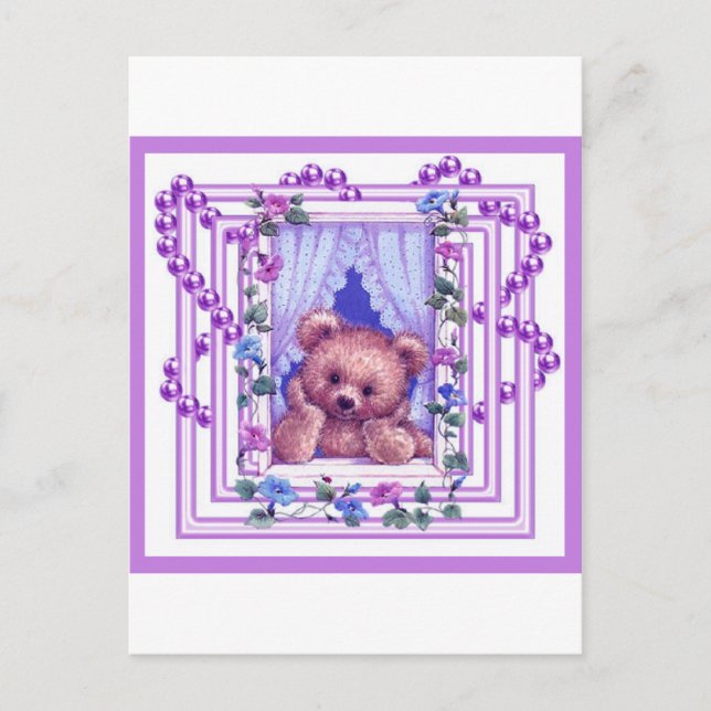 Carte Postale Daydredy Teddy Bear (Devant)