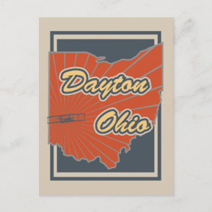 Carte postale Dayton, Ohio - Carte postale Voyage