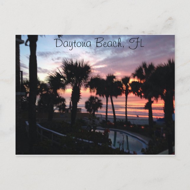 Carte Postale Daytona Beach, FL Sunrise Postcard (Devant)