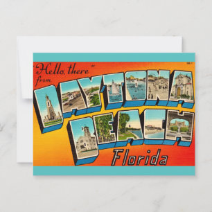 Carte Postale Daytona Beach Floride
