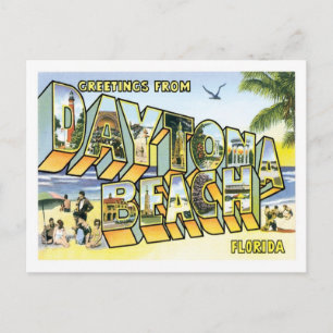 Carte Postale Daytona Beach Floride Voyage US City