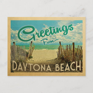 Carte Postale Daytona Beach Vintage voyage