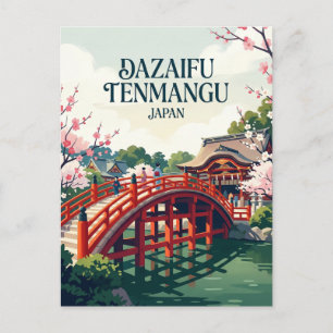 Carte Postale Dazaifu Tenmangu Shrine Japon