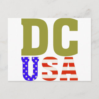 CARTE POSTALE DC USA !