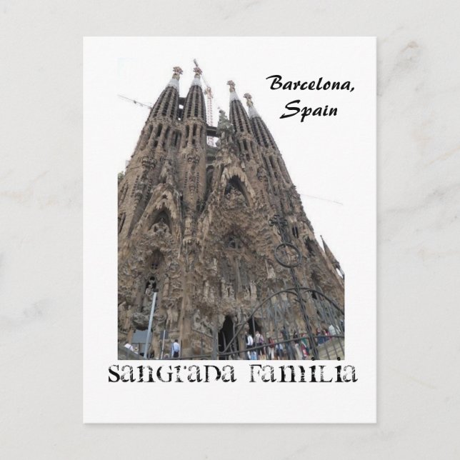 Carte Postale DDC10239, Sangrada Familia, Barcelone, Espagne (Devant)