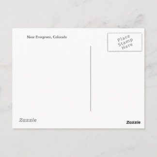 Carte postale de À feuillage persistant, Colorado