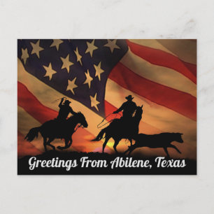 Carte postale de Abilene, Texas