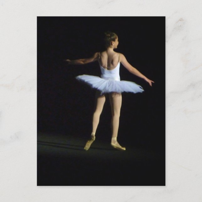 Carte postale de ballerine (Devant)