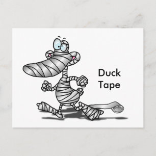 Carte postale de bande de canard