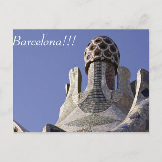 Carte postale de Barcelone....
