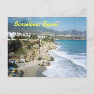 Carte postale de Barcelone, Espagne