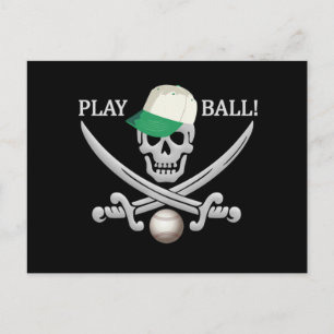 Carte postale de baseball Pirate