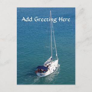 Carte postale de bateau
